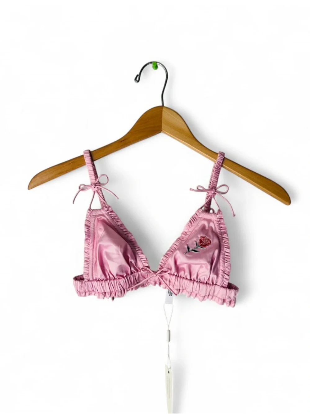 🆕💕🍋 For Love & Lemons Rose Coquette Set Victoria Secret XS NWT🌹